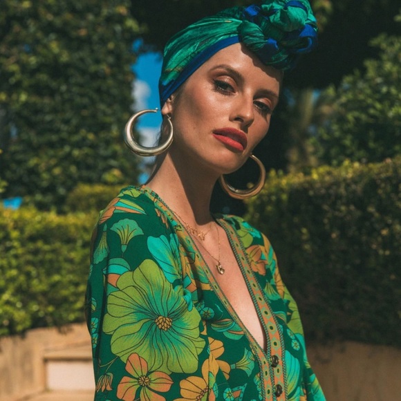 Nine Lives Bazaar Empire Dress Emerald Green💚🍀 - Picture 5 of 16